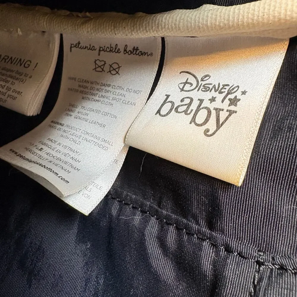 Disney Baby x Petunia Pickle Bottom Mickey Minnie Boxy Backpack/Diaper Bag